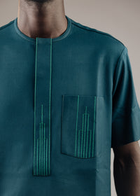 Teal Kaftan