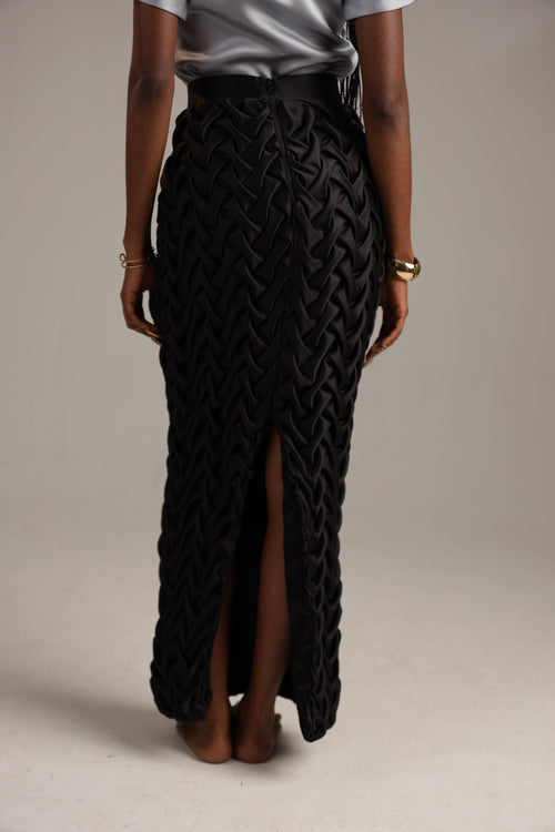 Nacellia Black Skirt